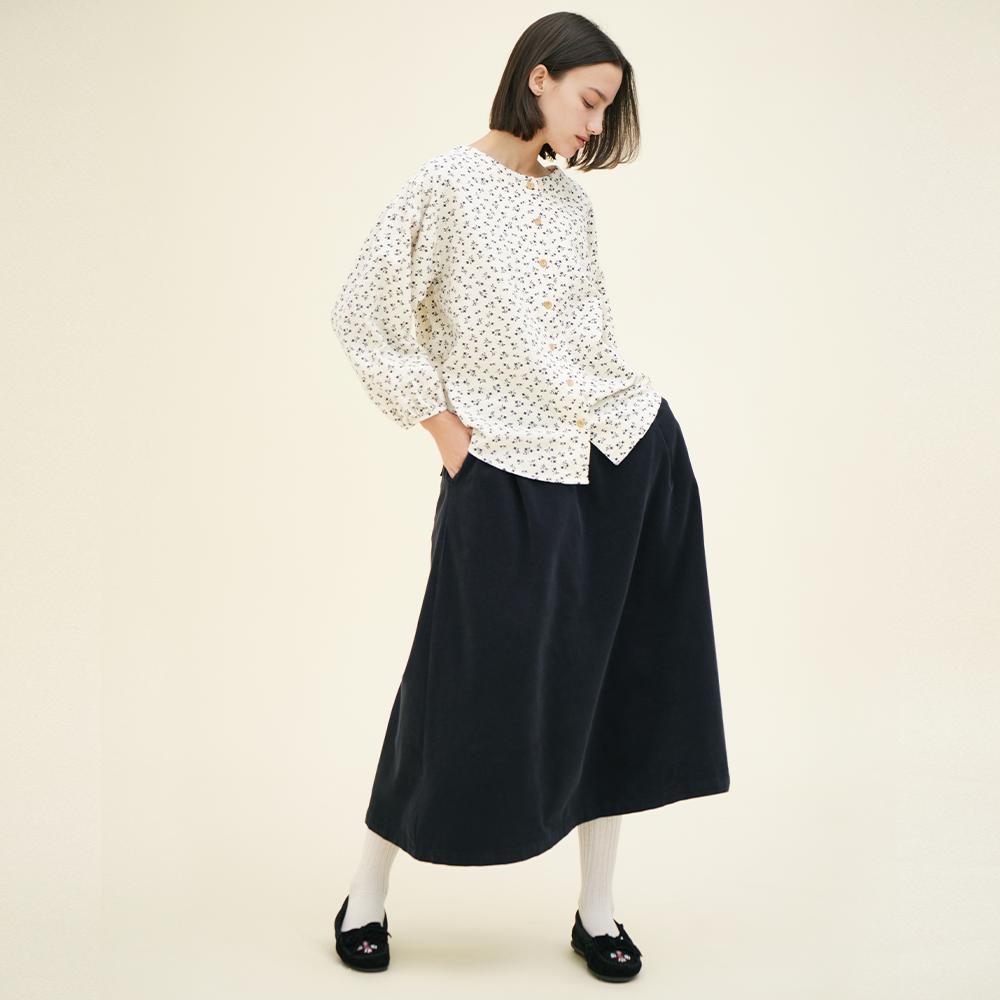 Chikita A Skirt (Corduroy) Navy 244403Snv