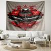 Warhammer 40k Print Tapestry, Backdrop, Easy Setup, Ideal for Bedroom, Office & Living Room, with Aesthetic Wall Hanging Decor.