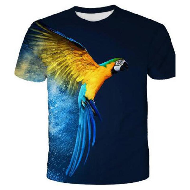 Summer Dragon T-Shirts Animal 3D Print Men Women Round Neck Short Sleeve T Shirt Casual Hip Hop Top Harajuku Tees Man Clothing