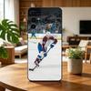 Hockey Player Nathan MacKinnon  Phone Case Black Silicone Soft For Samsung S25,S24,S21,S22,S23,S30,Ultra,S20,Plus,Fe,Lite