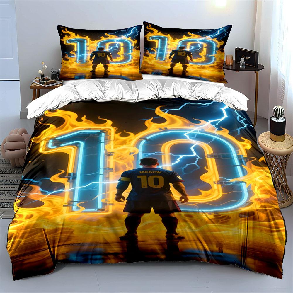 Fiery electrifying brilliance Bedding sets Duvet cover sets Duvet covers Pillowcases(1*Duvet Cover 2*Pillowcases without duvet insert)