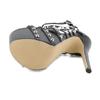 Sexy Women Sandals Pumps Party Wedding Shoes Fashion Rivet Decoration Open Toe Ankle Buckle Strap Platform High Heels Shoes