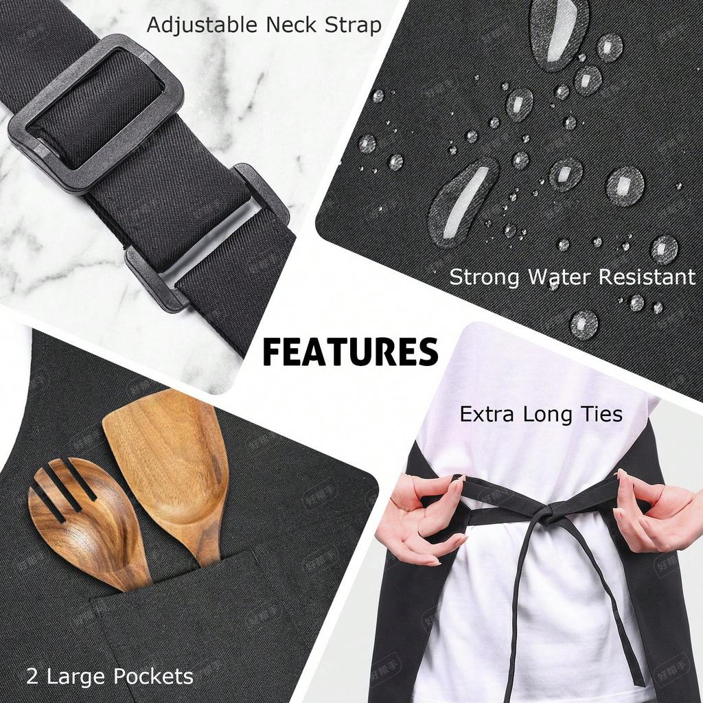 Waterproof apron BBQ kitchen apron, apron gardening