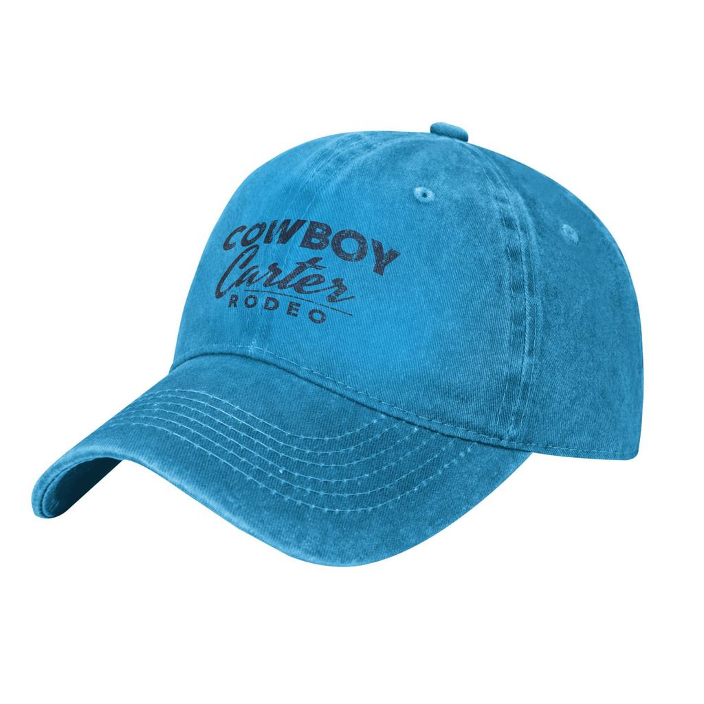 Cowboy Carter Rodeo Vintage Baseball Cap Vintage Denim Cap for Men Women Outdoor Running Golf Adjustable Fit Caps Hat