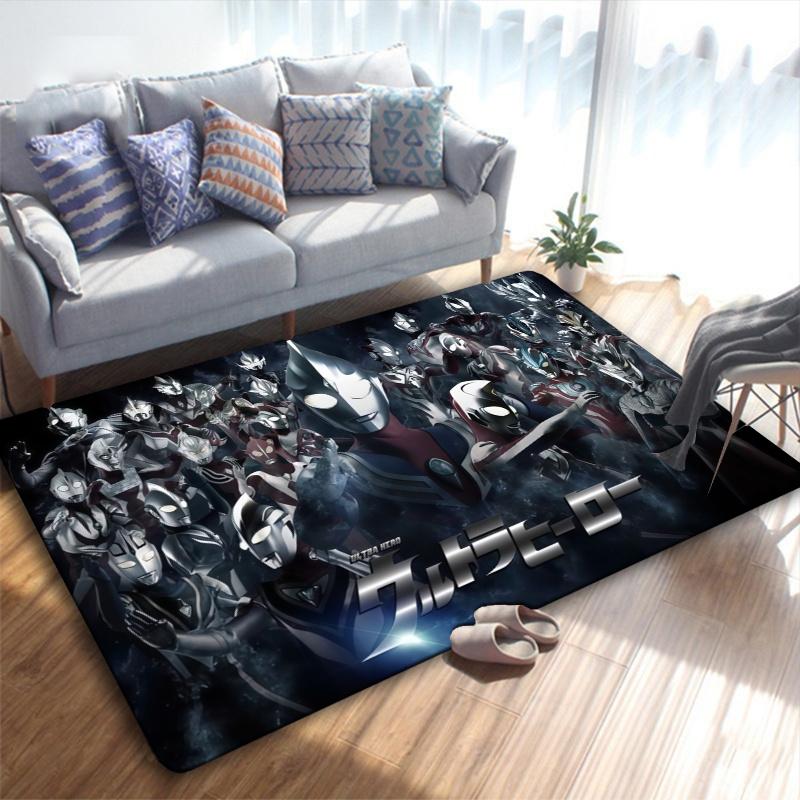 ULTRAMAN Carpet Rug for Living Room Bedroom Home Sofa Decoration,Kids play Non-slip Floor Mat
