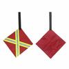 Reflective Strips Safety Travel Flag Red Reflective Safety Flag Kayak Safety Flag  Boating Fishing