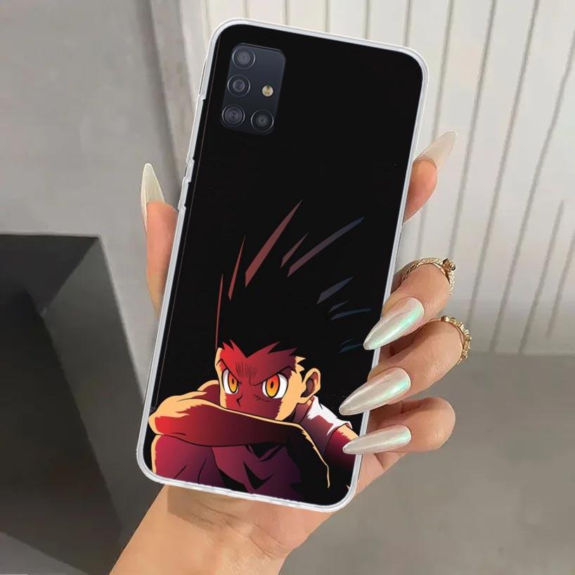 Hot Anime Hunter HXH Phone Case for Samsung Galaxy A52 A32 A22 A12 A02S A50S A30S A10S Note 20 Ultra 10 Plus S10 A31 A20 A71 A72