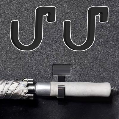 Car Umbrella Hook Universal Trunk Umbrella Organizer No-drill Stable Installation Umbrella Holder for Any Cars Auto Internal Use