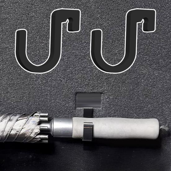 Car Umbrella Hook Universal Trunk Umbrella Organizer No-drill Stable Installation Umbrella Holder for Any