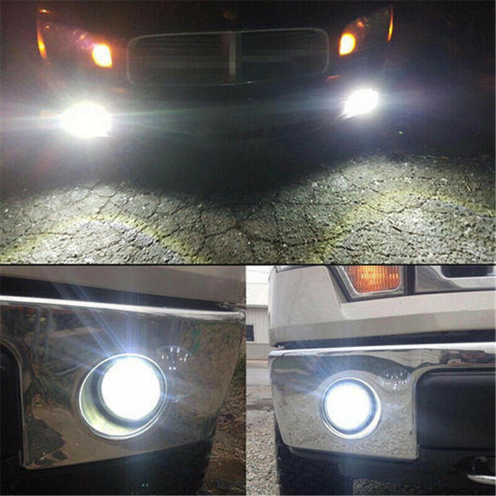 1 Pair Car Led Fog Light Driving Bulbs 881 50w 10 Lights Led Anti-fog Lamp Headlight 360 Degree Lighting Angle