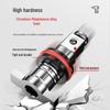 Dual-use Electric Wrench Conversion Head: Multi-purpose Adapter & Square Shaft Drill/Screwdriver Bit Set.
