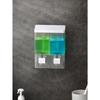 Dispenser di Sapone da Parete Stile Moderno Minimalista, Non Richiede Foratura per Hotel & Casa Bagno & Cucina Casa