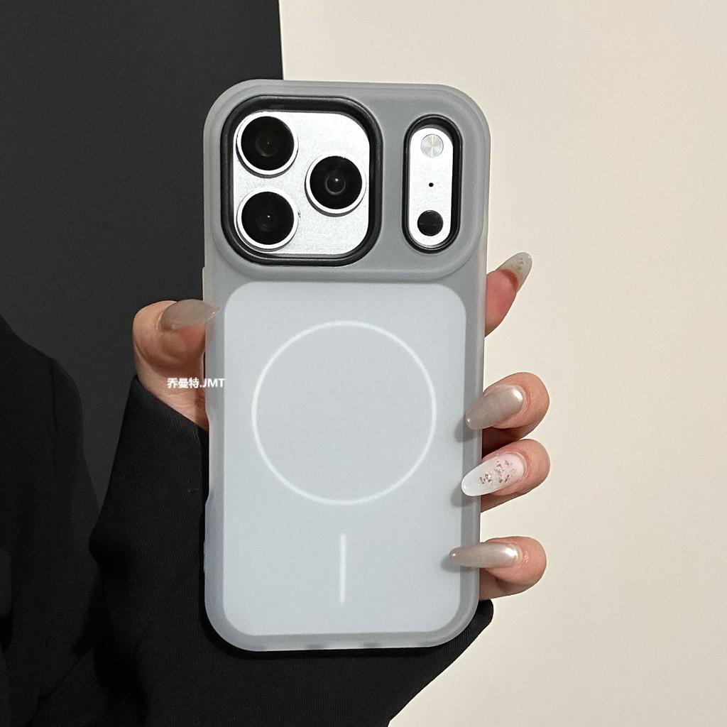 For iPhone 17 ProMax Jelly Candy Color for Magsafe Case for iPhone 13 12 14 15 16 Pro Max Plus Soft Silicon Lens Protect Cover