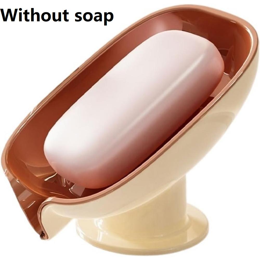 

Drainage soap holder without holes, soap box for bathroom, fragrance soap tray for home use, seamless storage box