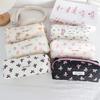 INS Bow Print Pencil Case Large Capacity Student Stationery Storage Bags  Back to School Gifts
