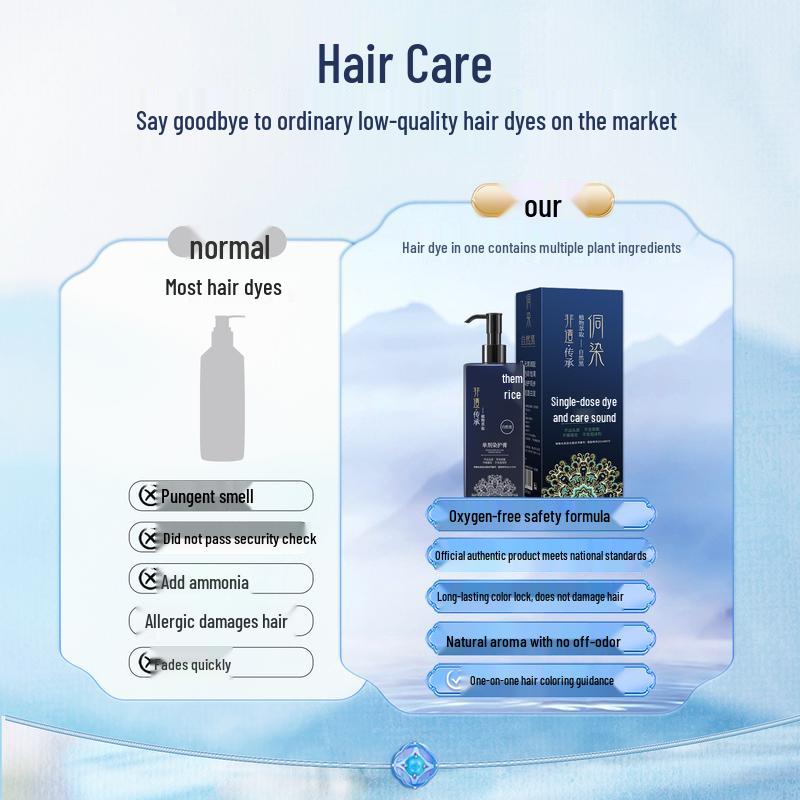 Gentle Plant-Based Hair Dye