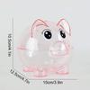 1PC Collectible Saving Box Reusable Coin Money Cash Transparent Money Box For Gift Kids Pig Figure Ornament Storage Bank