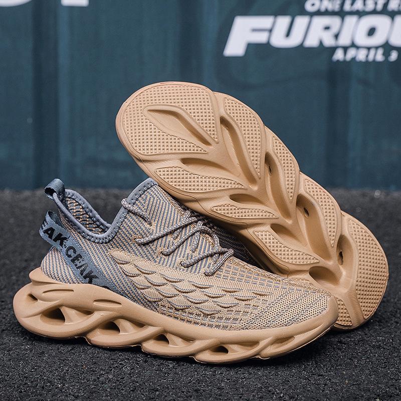 Beliebte Kokosnuss Herrenschuhe Blade Mesh Mesh Schuhe Sportlich Lässig Laufen Ultraleicht Große Größe 47 Plateau Trendschuhe Herren