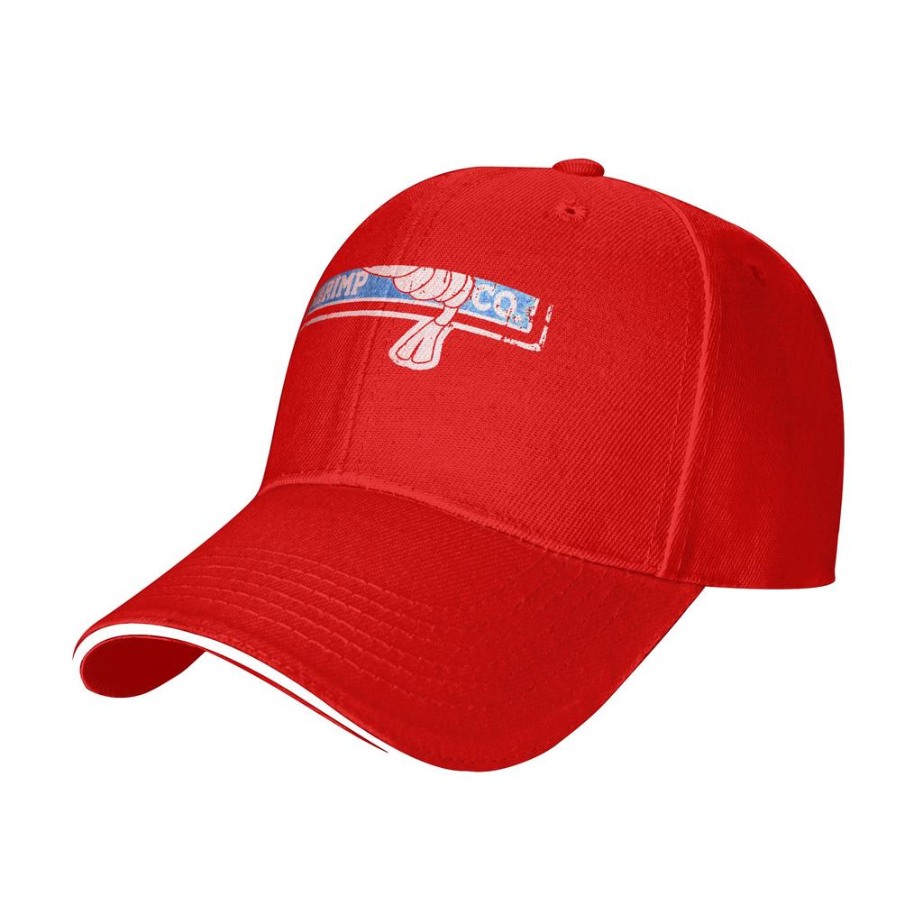 Fashion Forrest Gump Bubbas Shrimp Co  Curved Brim Baseball Cap Dad Hat Unisexs Panama Hat