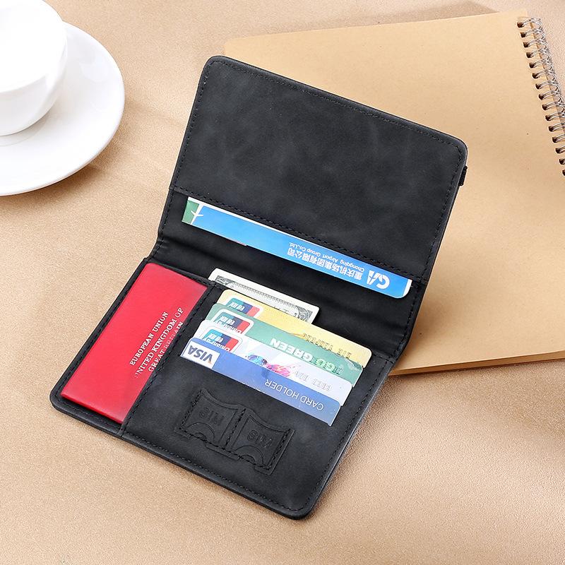 Business travel passport bag, overseas boarding passport holder, RFID passport, this set of air ticket document holder, with SIM card space