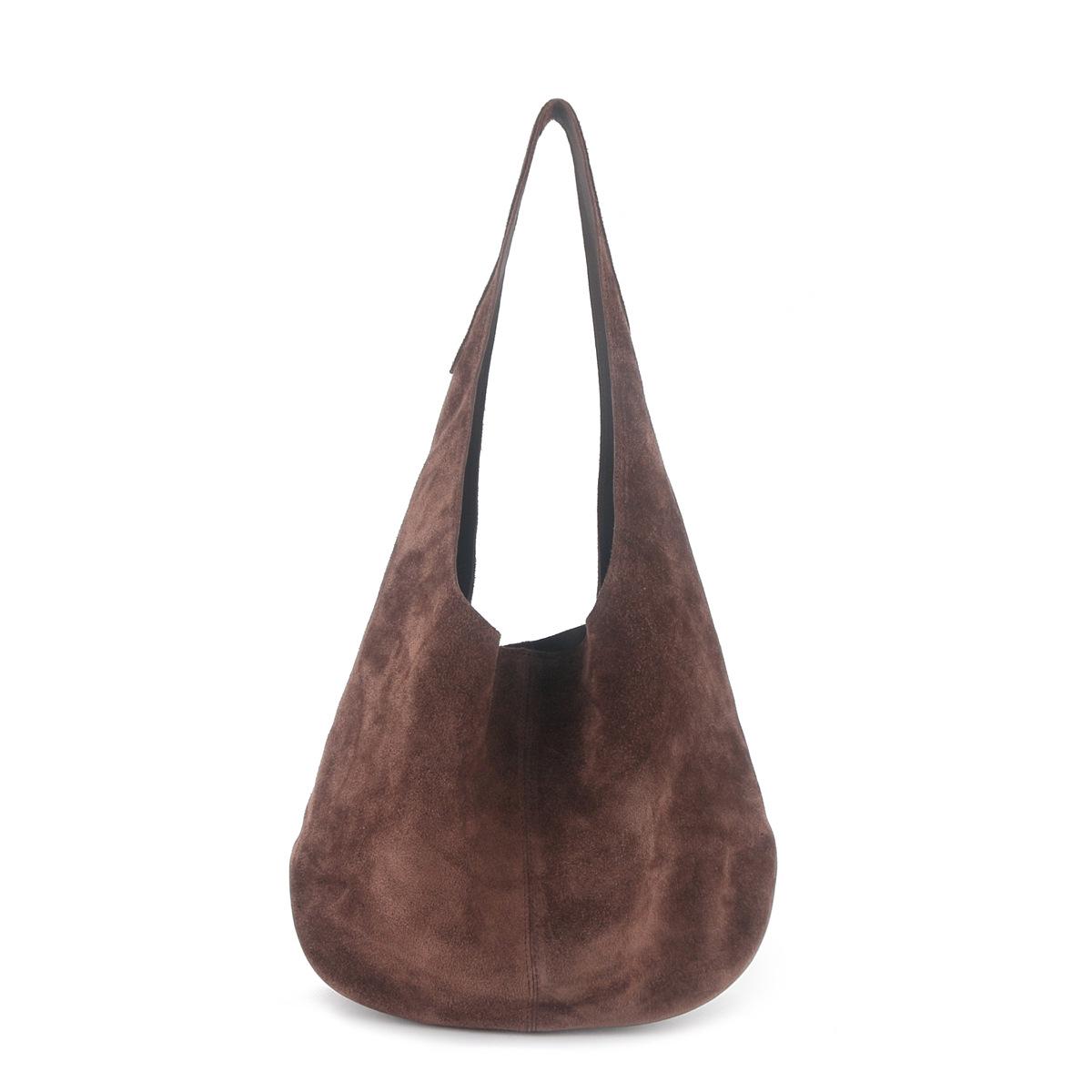 

Retro Frosted Women s Bucket Bag 2025 - Large Capacity, High-End Tote & Underarm Bag in New Lazy Style