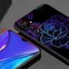 Dragon Flower Grass Line Art Phone Case For Realme 10 9 8 5G 7 6 GT2 Pro Plus 9i 8i C21 C11 C25 C35 GT Neo 2 3 3T Soft Cover