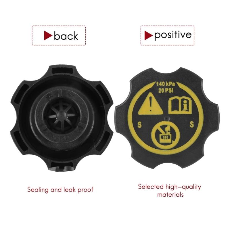 Car Reservoir Expansion Engine Coolant Radiator Overflow Recovery Tank Bottle Cap Suitable for 13502353 13598760 1305248