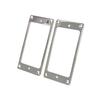 Set of 2 Metal Electric Guitar Pickup Frames Flat Humbucker Rings Mounts for Electric Guitars Humbuckers and Pickup Use