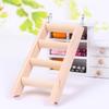 Wooden Climbing Ladder Hamster Guinea Pig Mouse Playing Toy Pet Cage Ornament