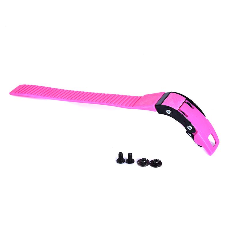 

1 шт. Пряжка для ремня для роликовых коньков с зажимными винтами и гайками, комплекты аксессуаров для катания на коньках розовый