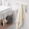 Wall-Mounted Storage Hook No Drill Telescopic For Bathroom Kitchen Organization Of Home Accessories