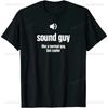 Cool Audio Engineer Funny Sound Guy ONeck Summer Printed T Shirt Men Casual Short Sleeve Cotton Tees Tops Harajuku Streetwear