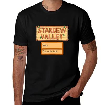 You Are Perfect Stardew Valley Item TShirt Water Resistant Casual TShirt