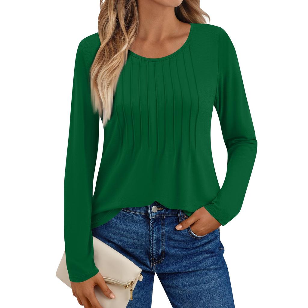 Women's Long Sleeve Shirts Graphic Tees Casual Basic Tops Pullovers