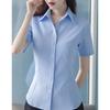 Trolman Women's Short Sleeve Professional Blouse