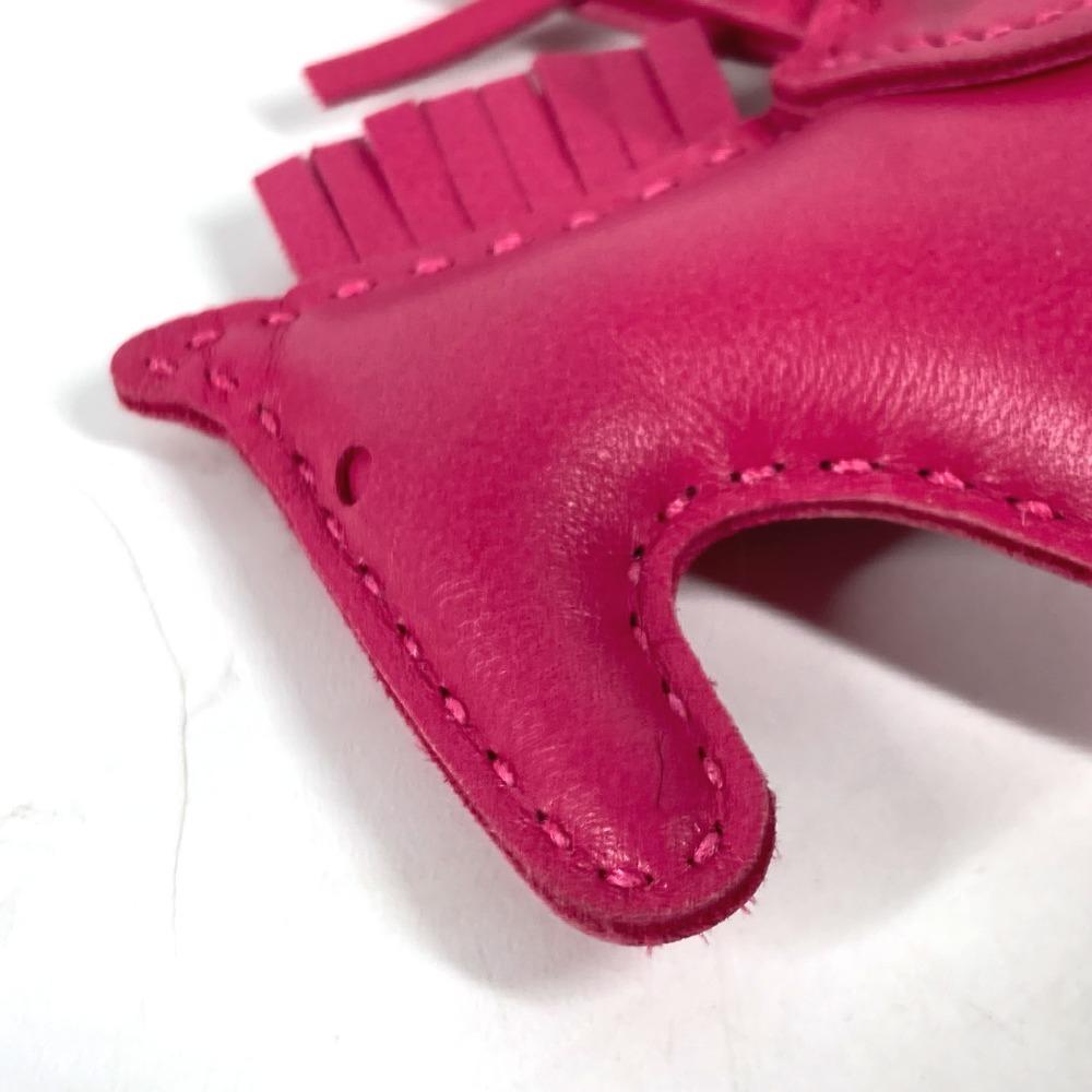 HERMES Horse Rodeo PM Bag Charm So Pink charm Anyo Miro Rose mexico pink