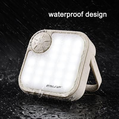 ESLNF Solar Camping Light LED Campsite Lantern Emergency Lamp Portable Power Bank with Stepless