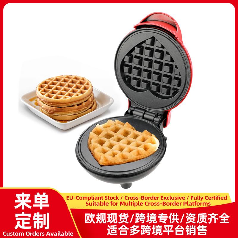 3-in-1 Waffle Breakfast Maker Donut Steak Sandwich Bread Maker Electric Griddle Toaster Multi-Functional Kitchen Appliance