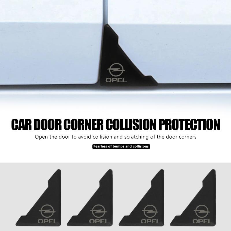 Silicone Car Door Corner Anti Scratch Cover Protector Sticker For Opel Insignia Astra G J F K Vectra C H Corsa C B D Omega