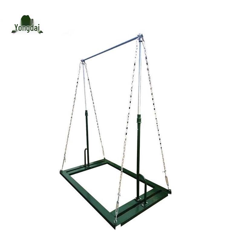 Yongdai Outdoor Height-Adjustable Ground-Embedded Horizontal Bar