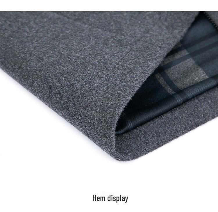 2025 Autumn/Winter Men's Wool Coat: Business Casual Lapel Jacket