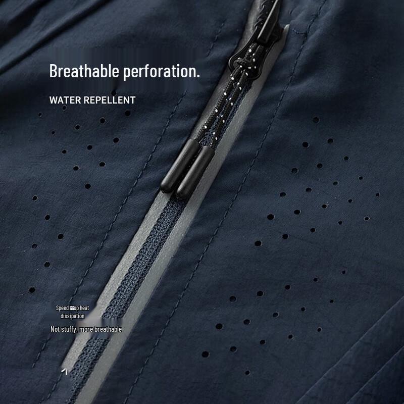 JEEP SPIRIT Men's Hooded UPF50+ Sun Protection Jacket