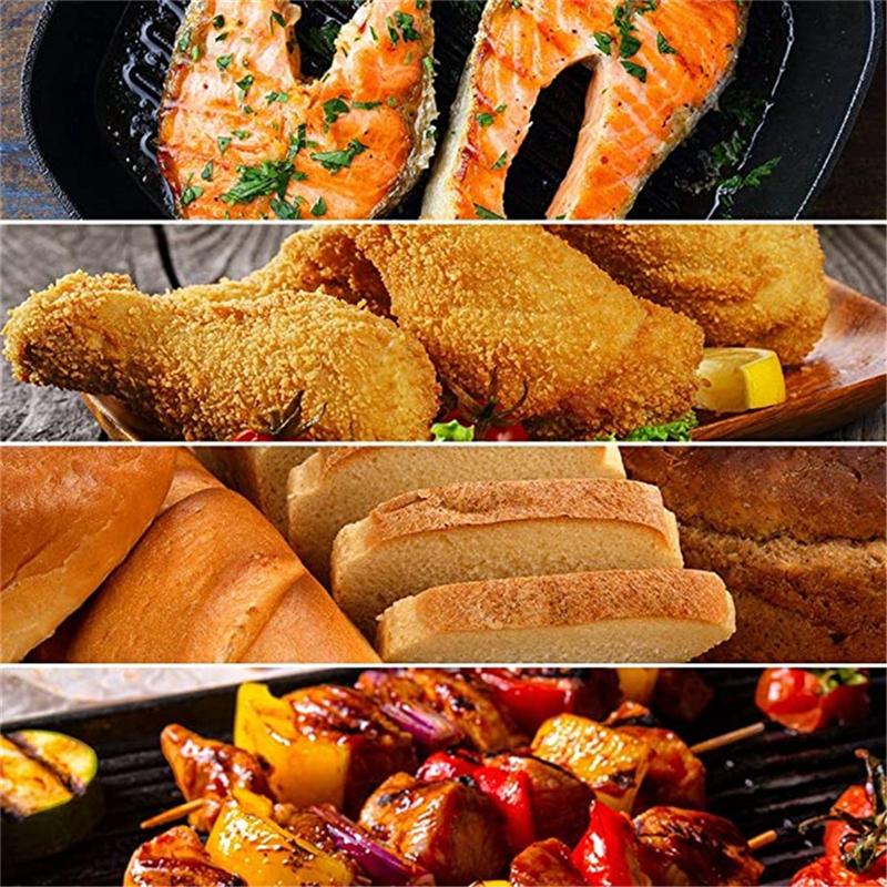 A96I-Air Fryer Accessories 11Pcs Kit 7 Inch Compatible For Air Fryer, COSORI And Other Square Airfryers Accessories