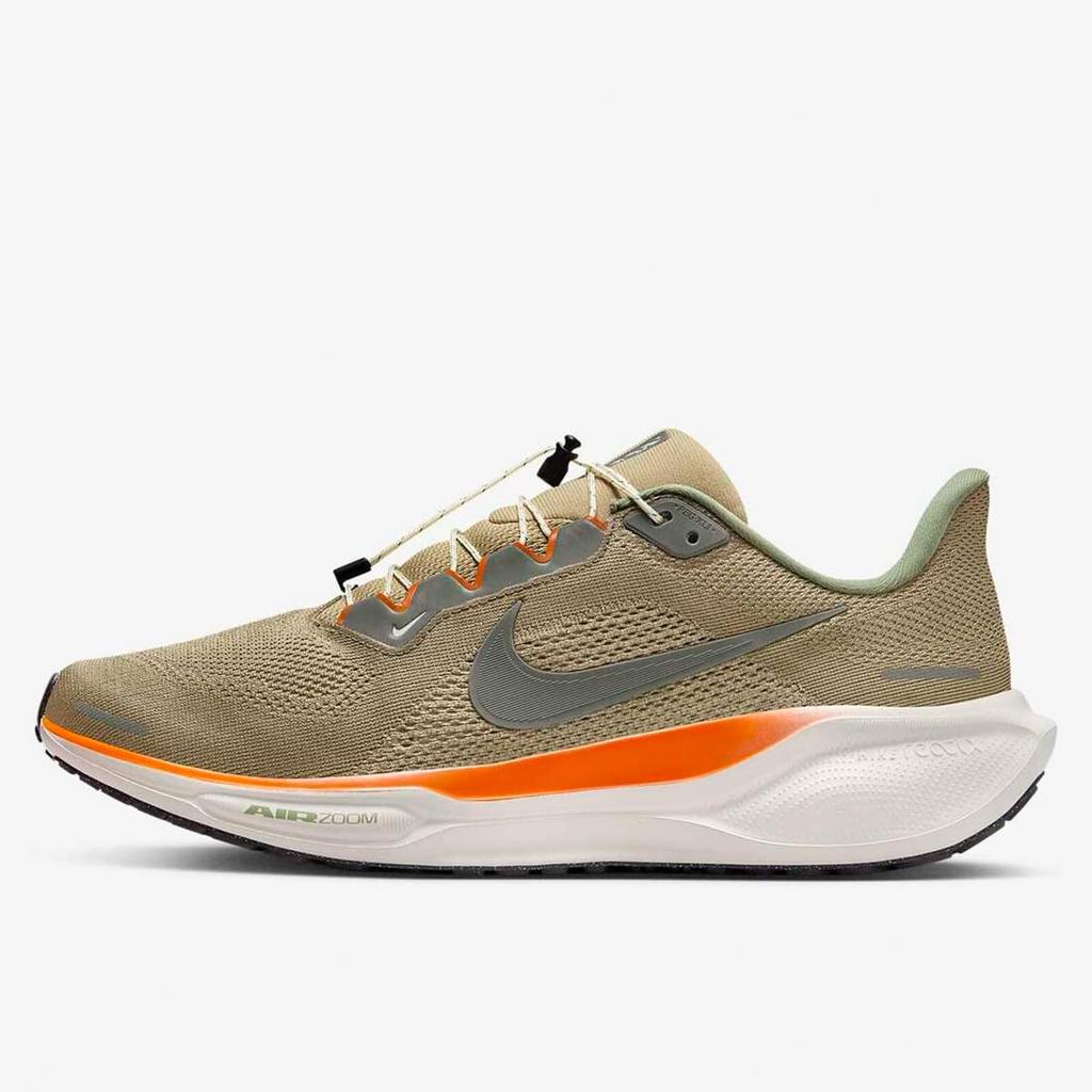Nike Pegasus 41 Premium In Neutral Parachute Light and Cargo Size (HJ7331-276) Olive, Beige, Bone, Khaki, 23.0cm