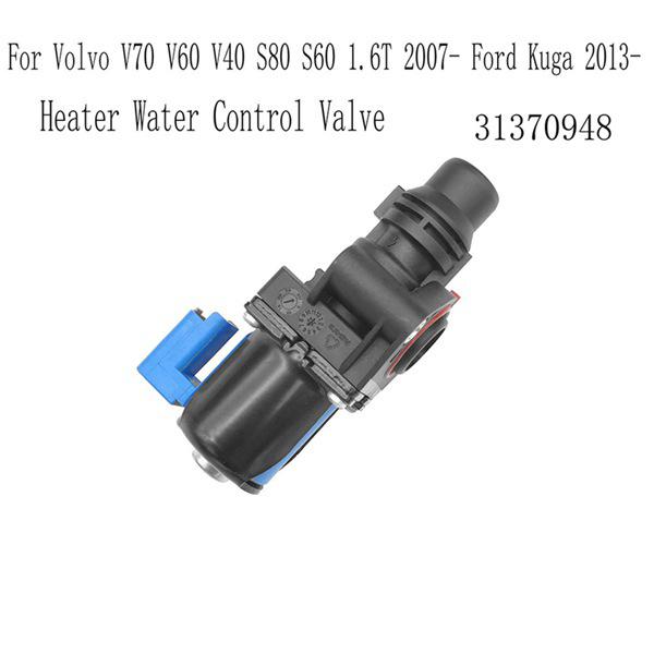 Black Plastic Car Heater Water Control Valve (Model: 31370948)