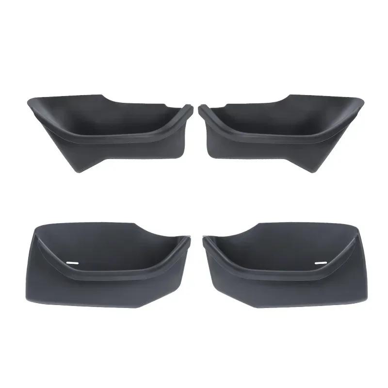 

4 шт./компл. ящик для хранения на дверной ручке, подлокотник, органайзер для Tesla Model 3+, передняя задняя дверь, полное покрытие, новая Model3