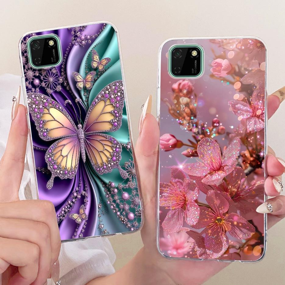 For Huawei Y5p Case DRA-LX9 Cute Lion Fashion Painted Cover Soft Silicone Phone Case For Huawei Y5p Honor 9S Honor9S Fundas Bags
