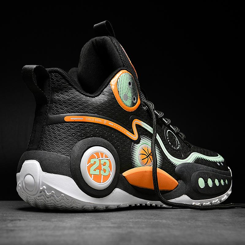 

Нове чоловіче модне високоякісне баскетбольне взуття, дихаюче спортивне взуття, тенісні кросівки James 45