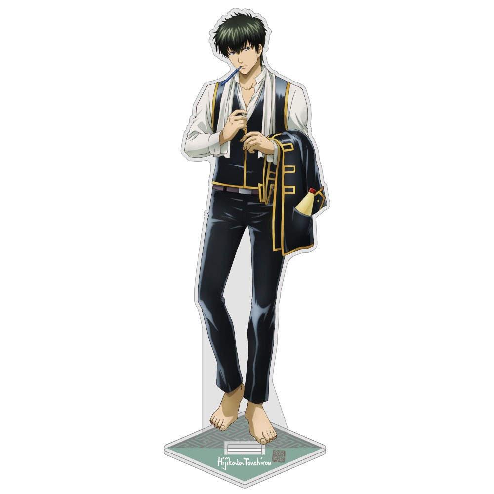 Loen Anime Store GinTama Kagura Hijikata Kondo Okita Gintoki Shinpachi Kagura Ready Acrylic Stand Desktop Decor Gifts About 15cm