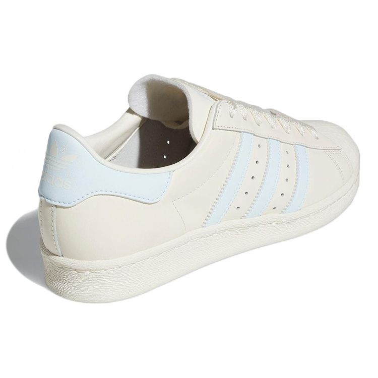 Adidas Superstar 82 Cloud White Sky Tint Unisex Sneakers Cream Off-White GZ4836